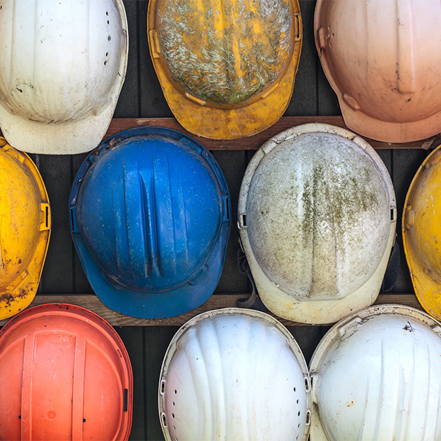 Construction hats